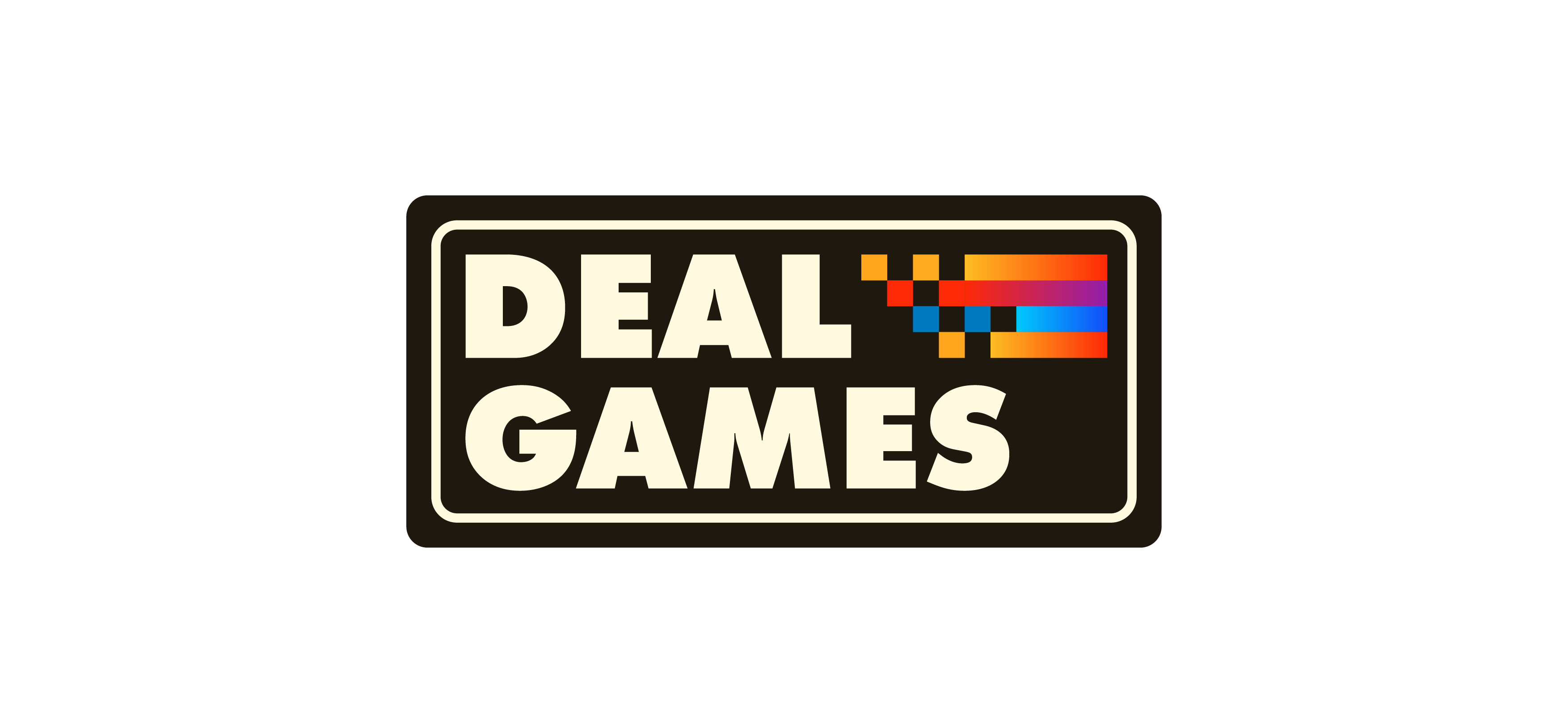 logo deal games sur fond blanc